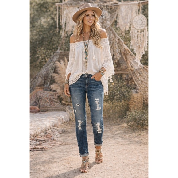 LONDONJEAN Denim - London Jean Straight Leg Jeans